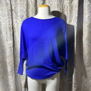 Velvet by Graham and Spencer dolman sleeve slub top size small